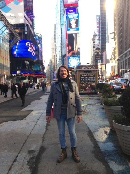 Me in Times Square