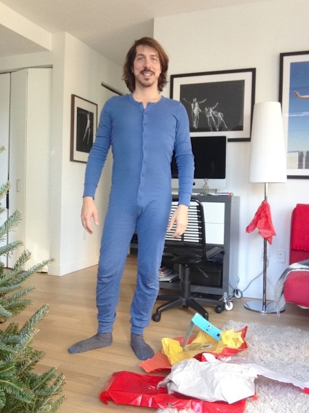 Christmas Morning with my PJs